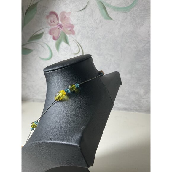 Colorful Beaded Necklace With Multicolor Beads - Picture 3 of 4